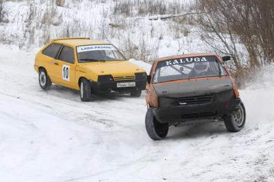 Команда «Лада-Рязань» выиграла Кубок ледовых автомобильных гонок
